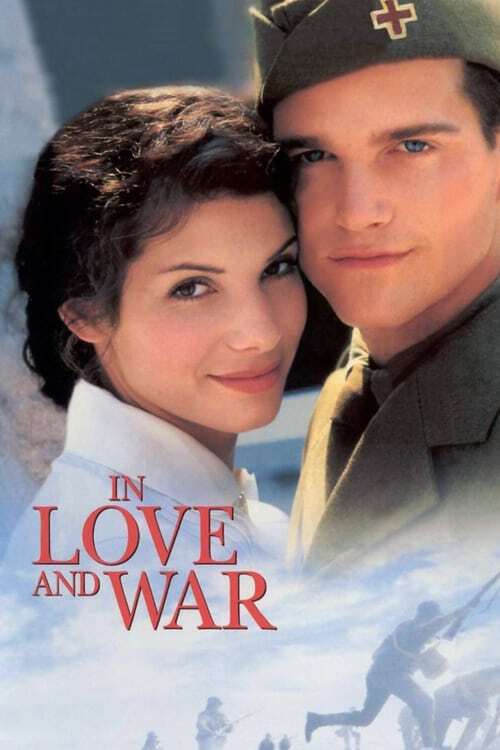 movie cover - In Love And War