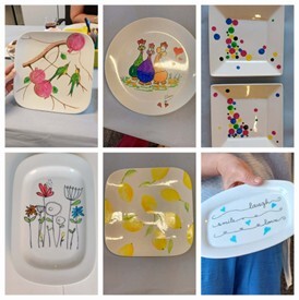 kunsttherapie-servies-beschilderen