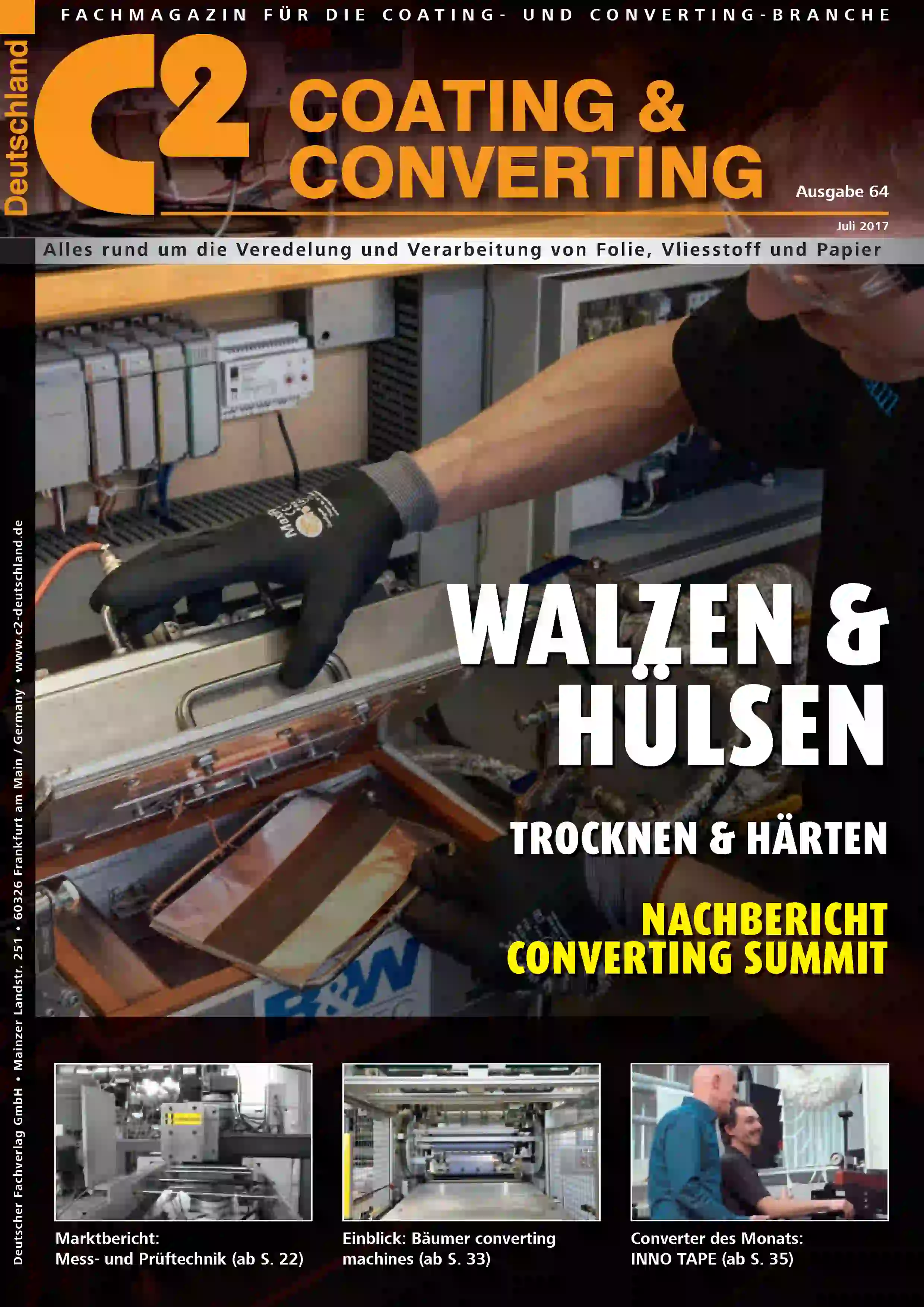 Hammer-IMS published in C2 Coating & Converting magazine