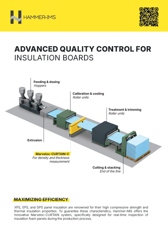 Advanced quality control for insulation boards