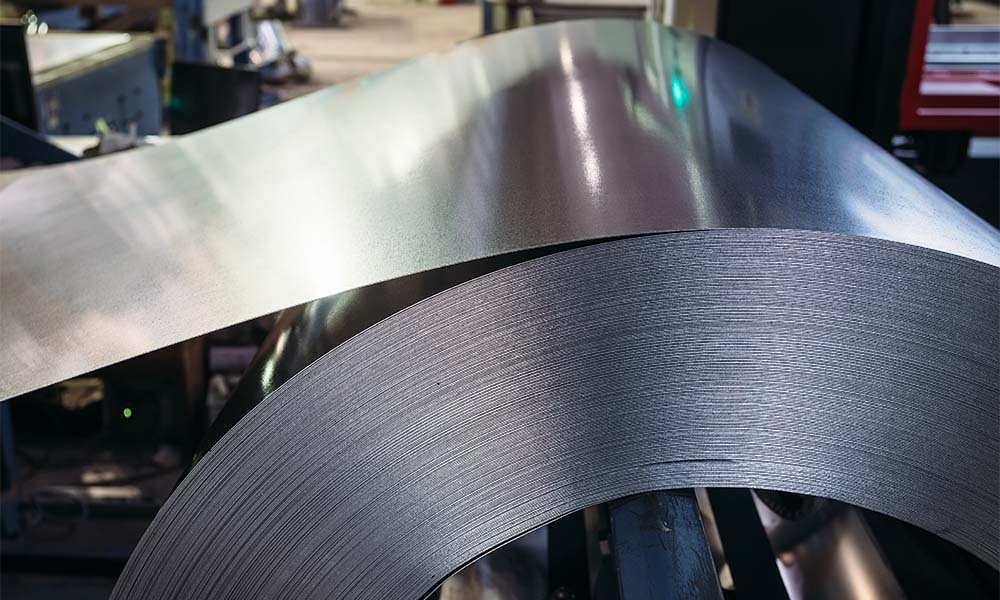 Picture of a roll sheet metal