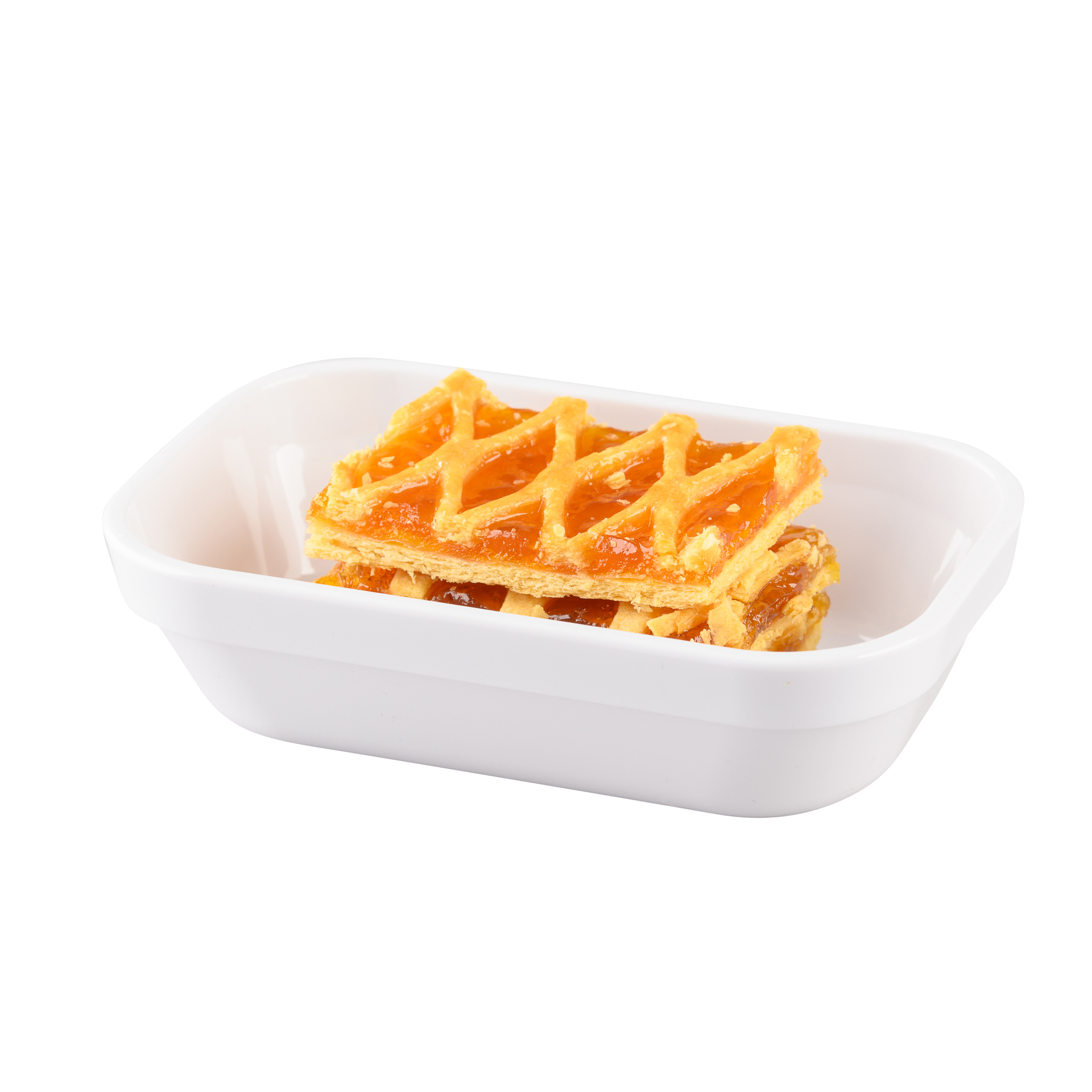 Schaaltje rechthoekig wit 26cl