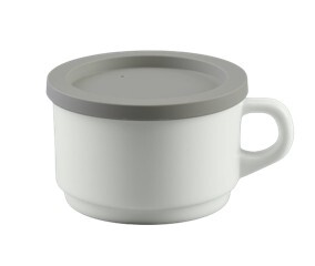 Bekerdeksel grijs 89mm