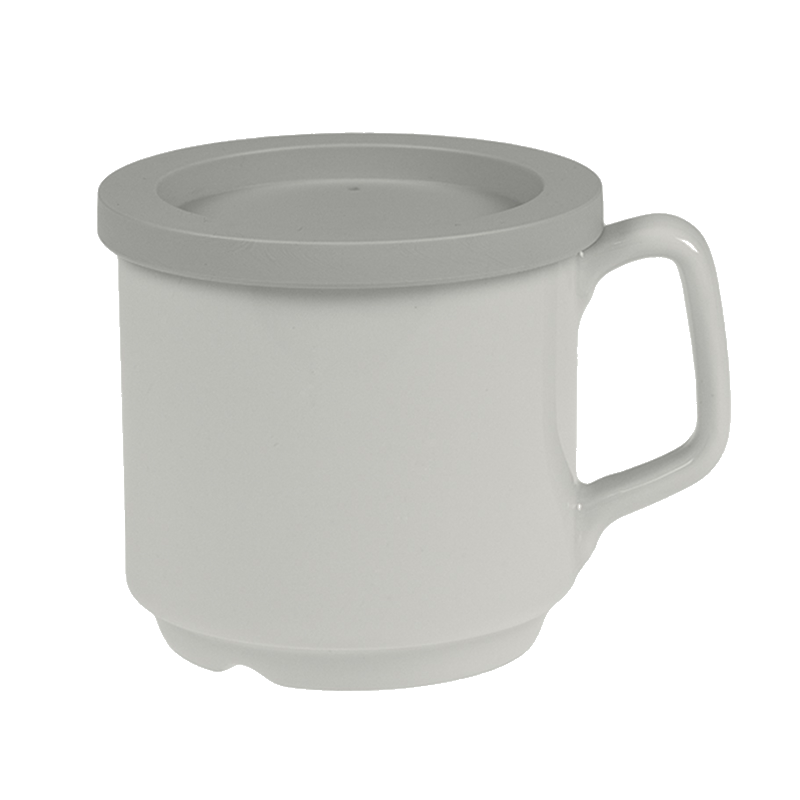 Couvercle pour mug gris 82mm