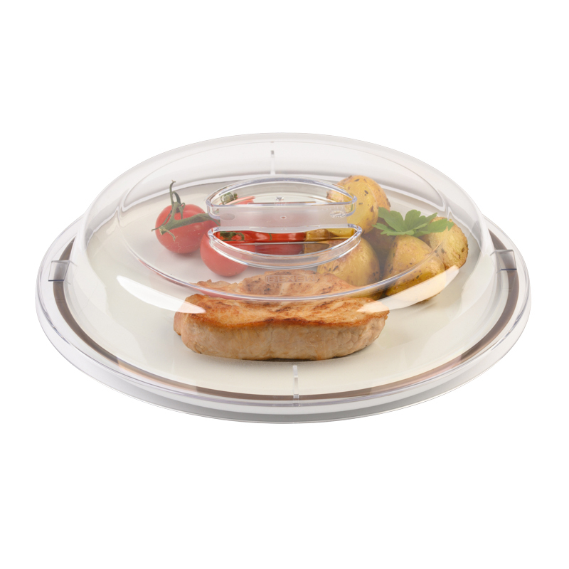 Bordendeksel PC transparant Ø260mm +110°C