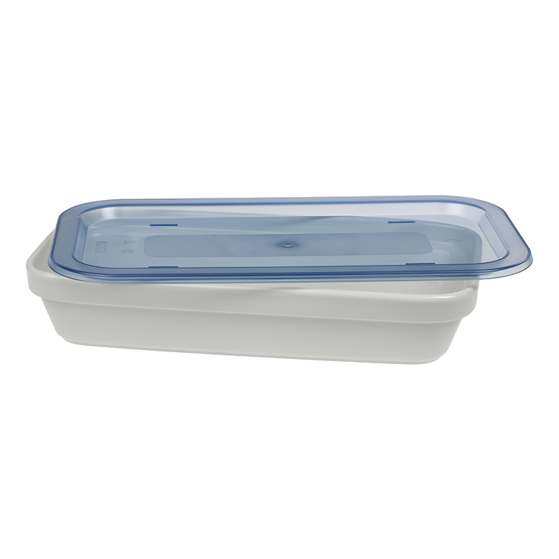 Rectangular lid GN1/3 blue