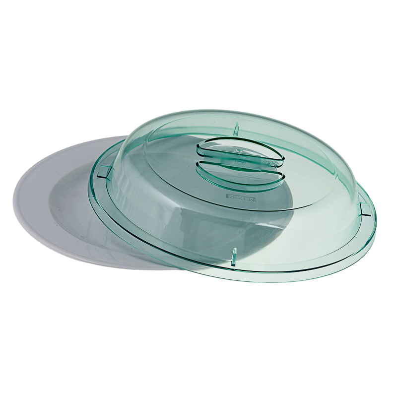 Cloche polyamide vert transparent 265mm