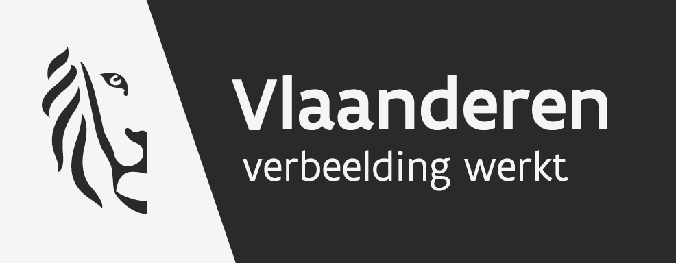 Logo Vlaanderen verbeelding werkt