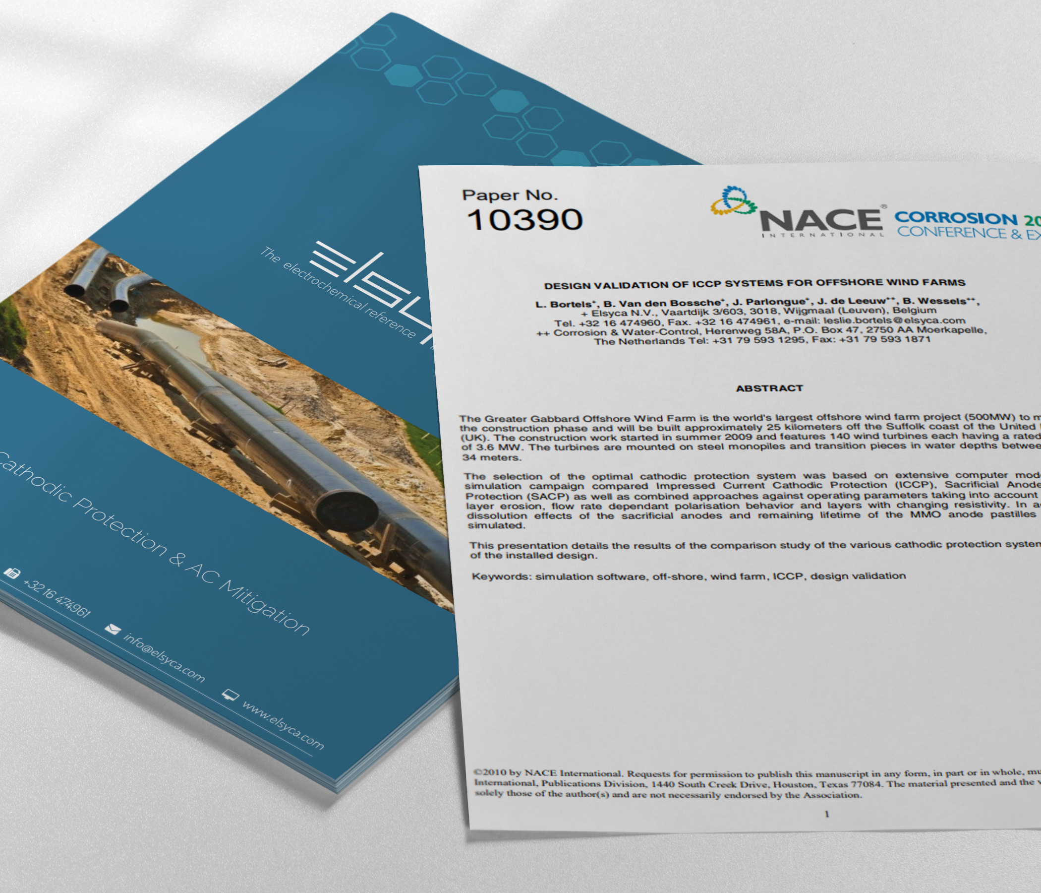 ICCP Design of the Greater Gabbard Offshore Wind Farm (NACE Corrosion, 2010)