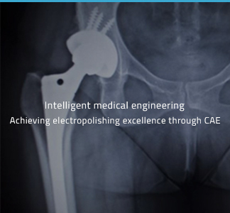Computer Aided Engineering for the electropolishing process of orthopedic body implants