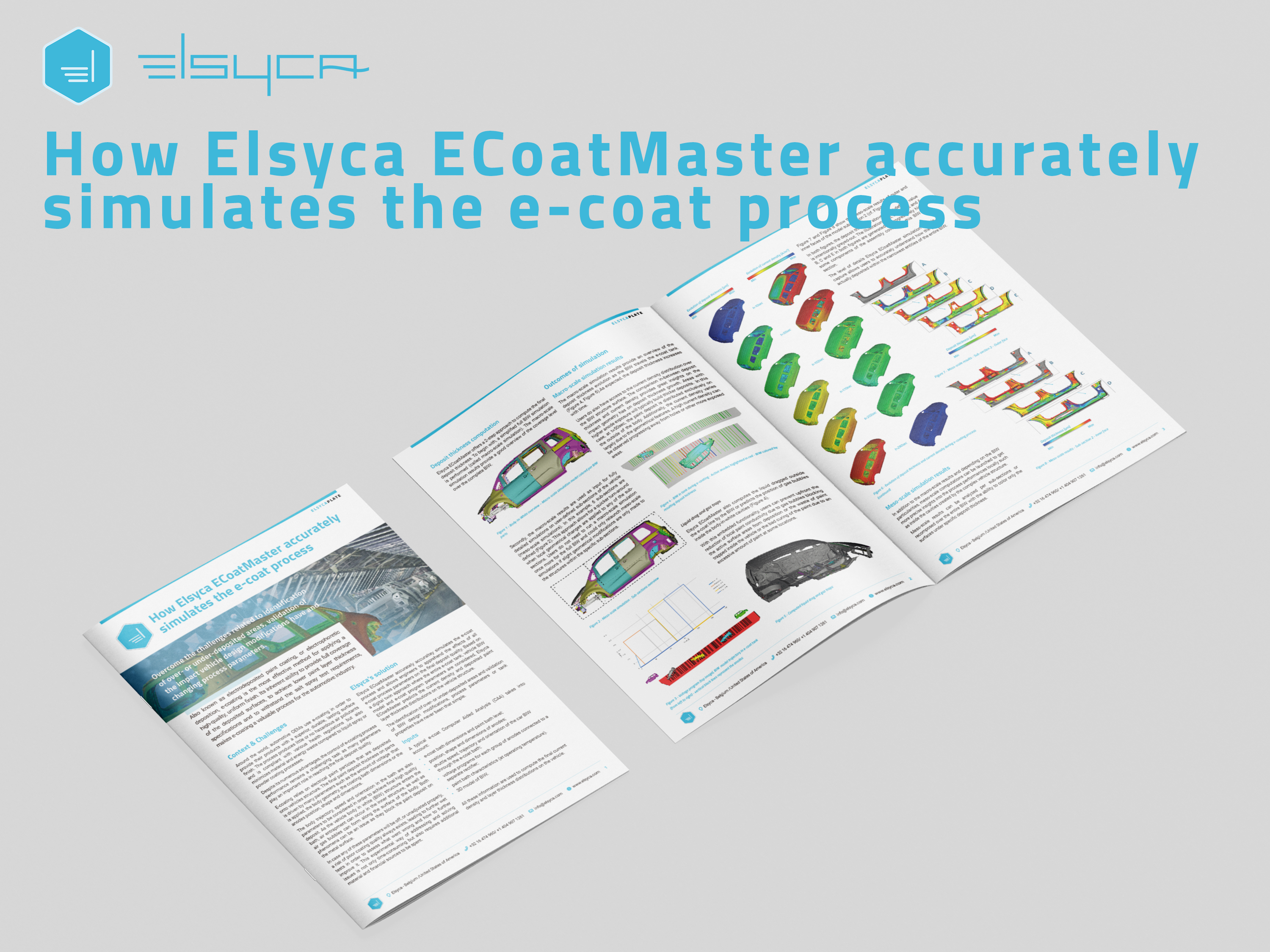 How Elsyca ECoatMaster accurately simulates the e-coat process