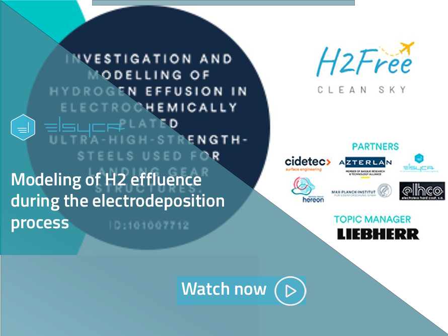 Modeling of H2 effluence during the electrodeposition process