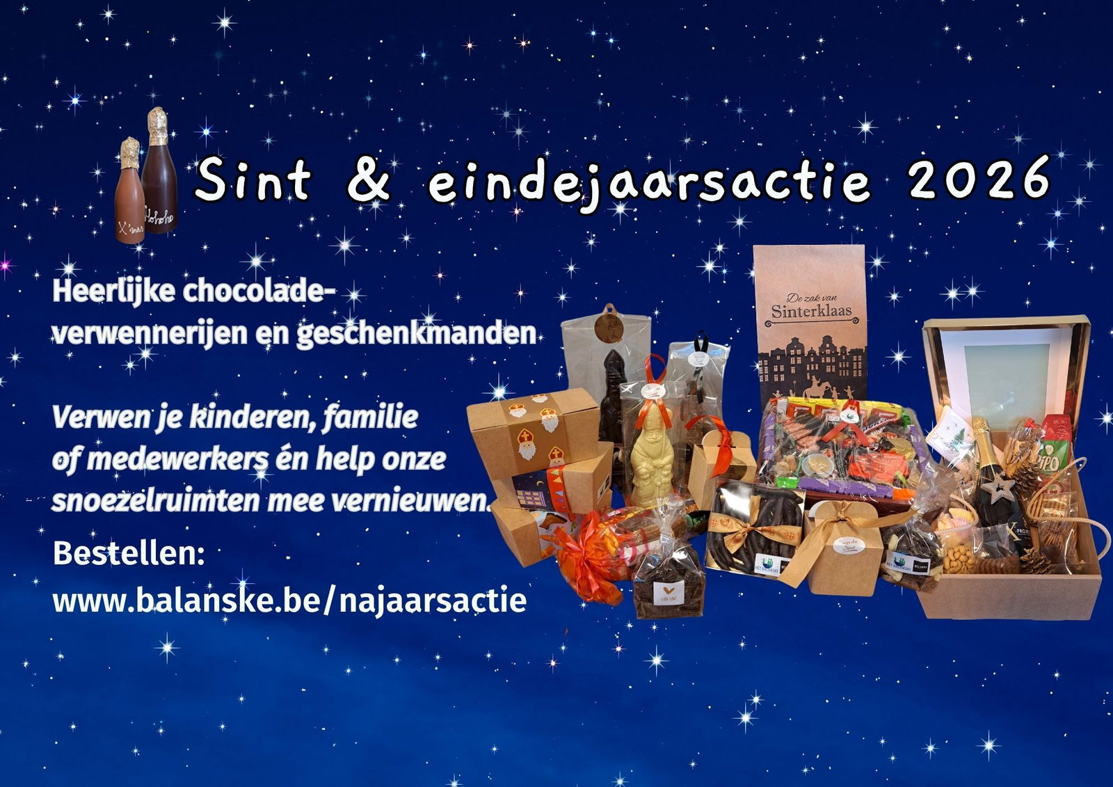 Image of Bestel chocolade en geschenkmanden van onze najaarsactie