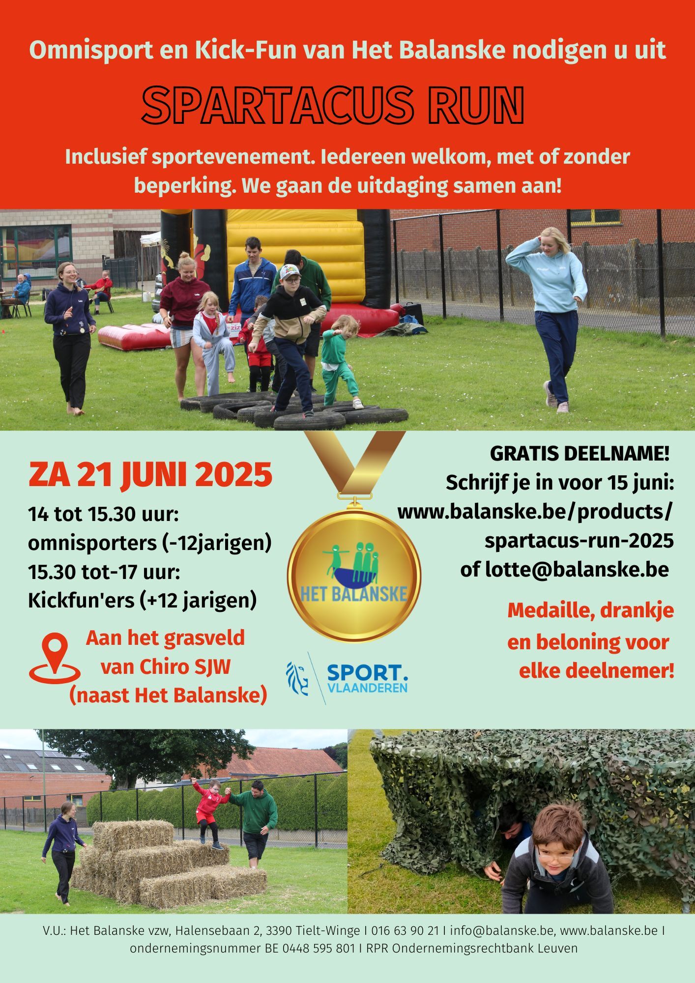 Image of Neem deel aan de Spartacus Run
