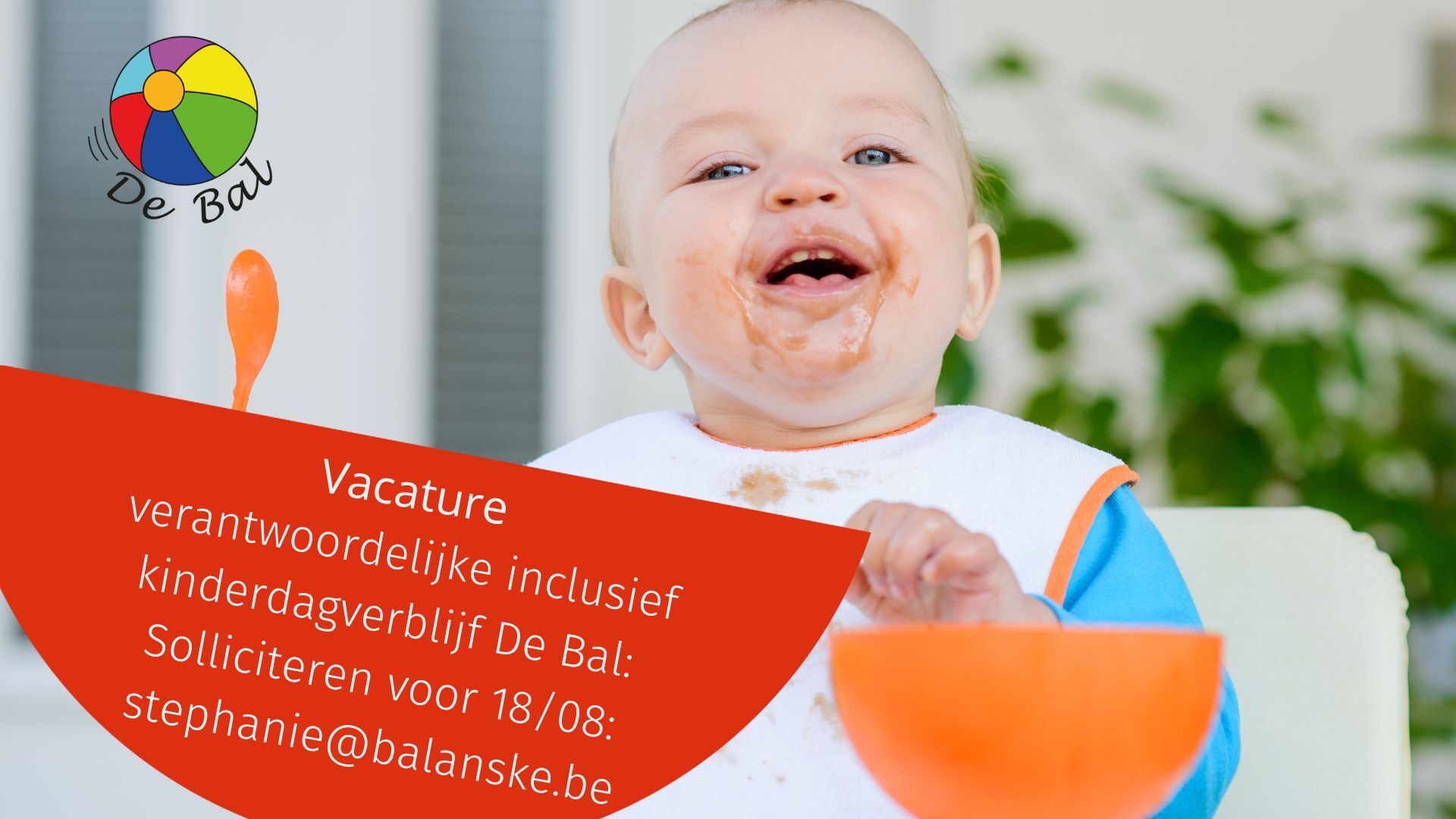 vacature verantwoordelijke kinderdagverblijf de bal