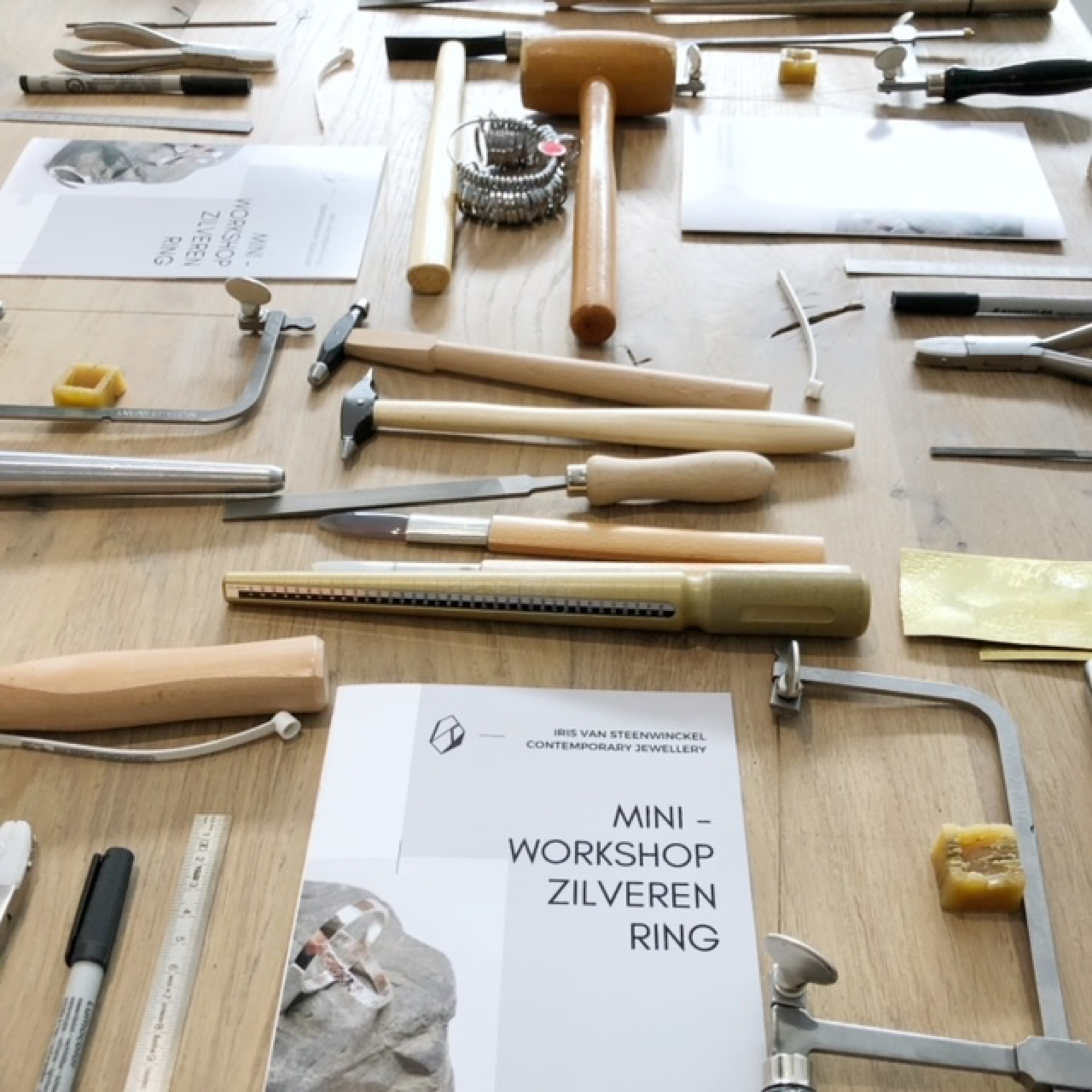 Goudsmeden voor beginners: Zilveren ringen - zaterdag 2026-09-12
