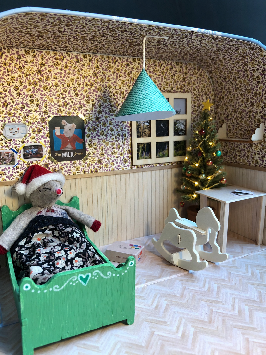 Miniatuurhuisje voor kerst - ouder-kind workshop - woensdag 2026-11-11