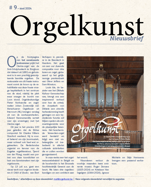 Voorpagina van Nieuwsbrief #09