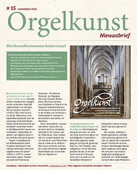 Voorpagina van Nieuwsbrief #15