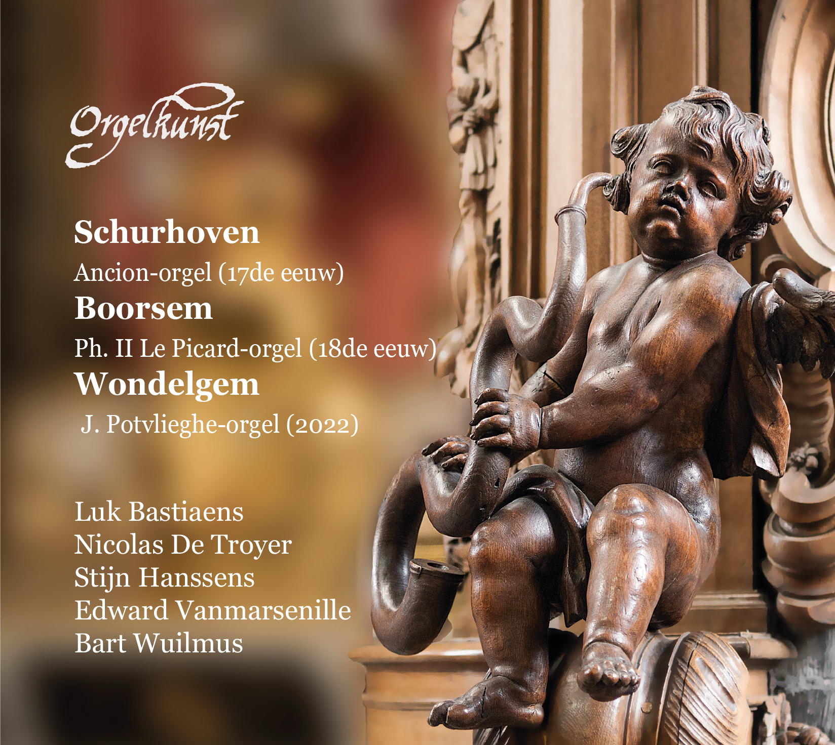 CD 25 | orgels in Schurhoven, Boorsem en Wondelgem