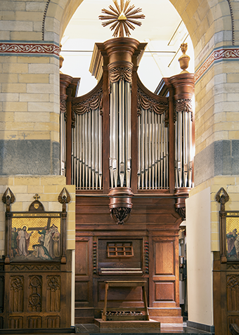 verschillende organisten
