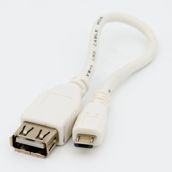 Micro-USB naar female-USB kabel