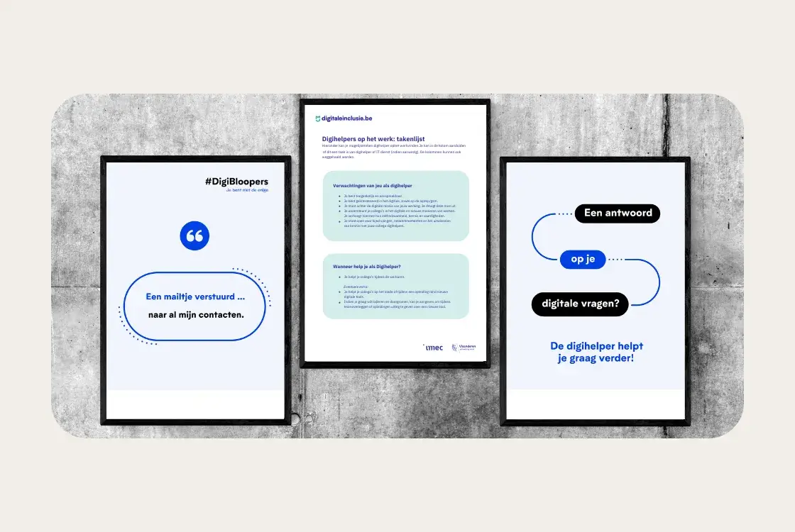 Starterspakket digihelpers op het werk