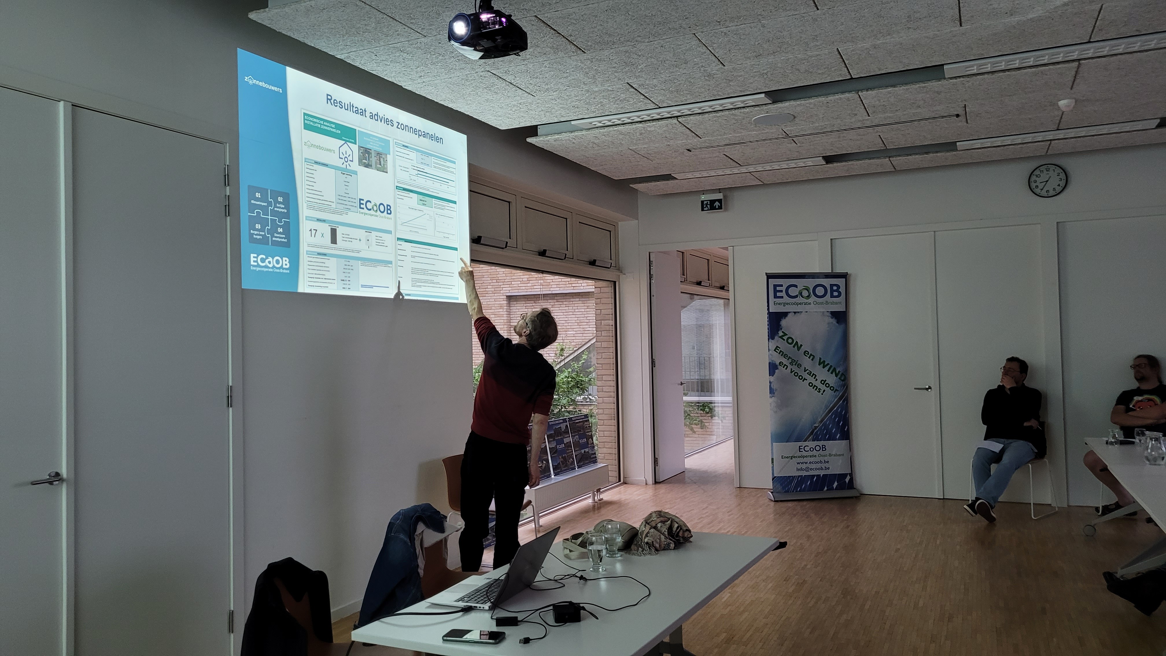 De inwoners van Bierbeek in interactie met ECoOB