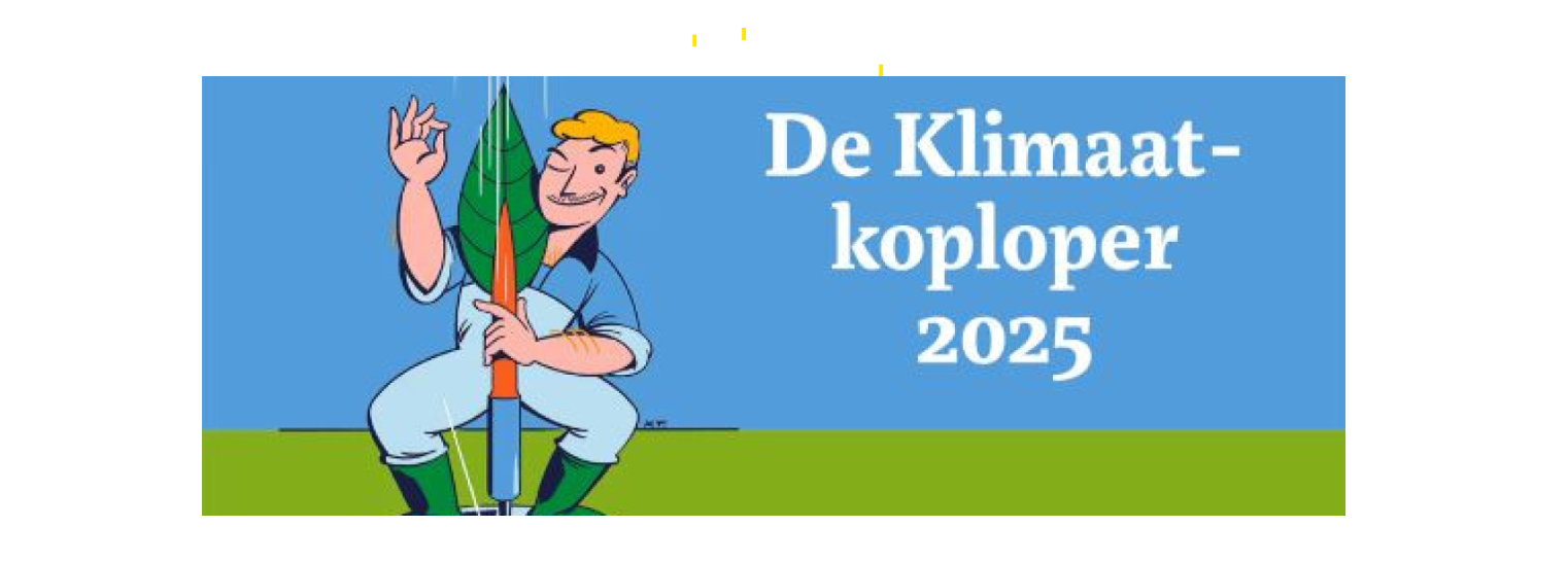 Laureaat KlimaatKoploper 2025!