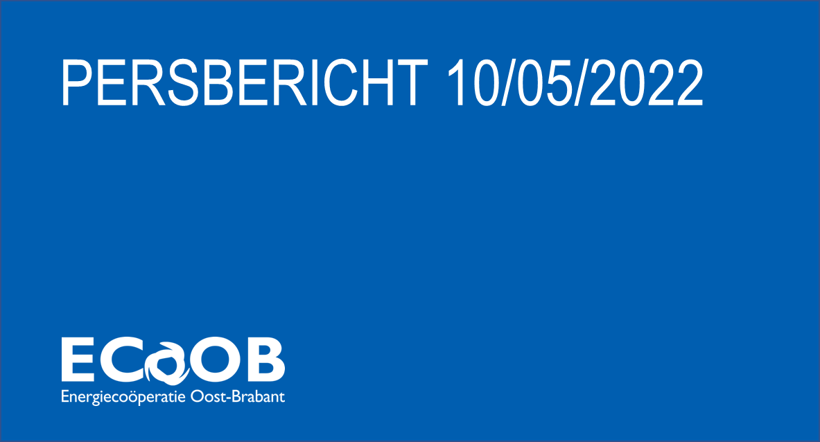 Energiecoöperatie ECoOB bedankt haar aandeelhouders met eerste dividend van 2,75%