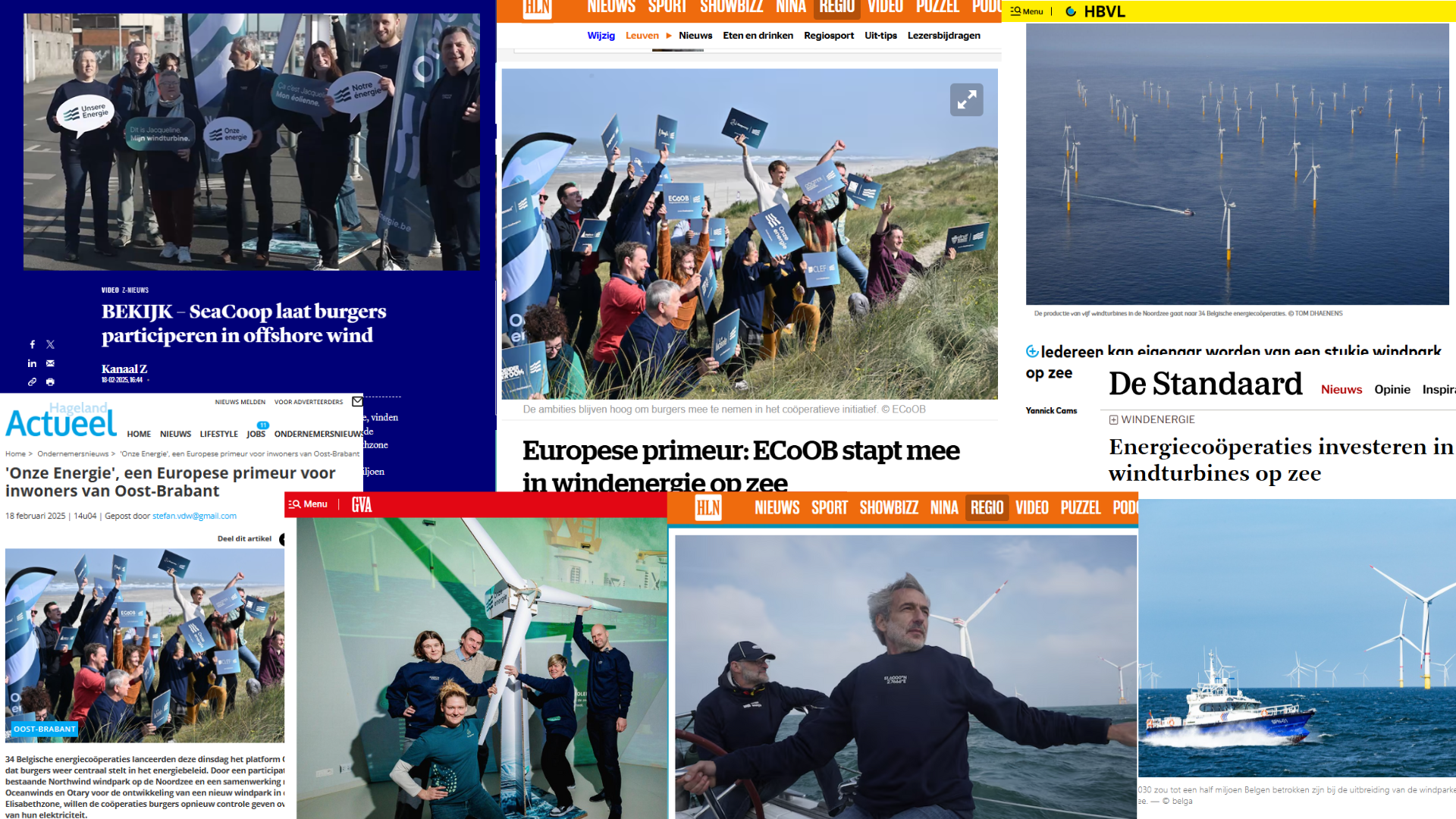 Brede media-aandacht voor Onze Energie - De lancering van Onze Energie heeft aanzienlijke media-a...