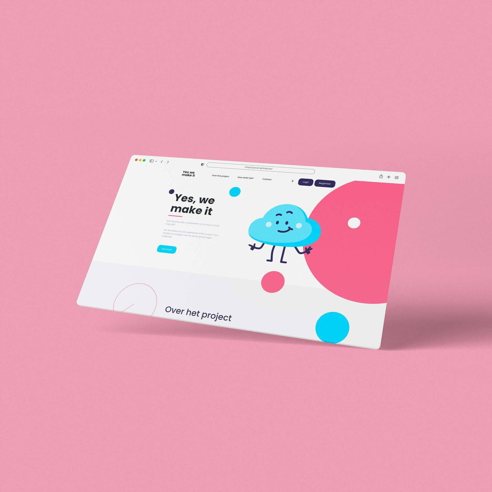 Visual design of a digital product