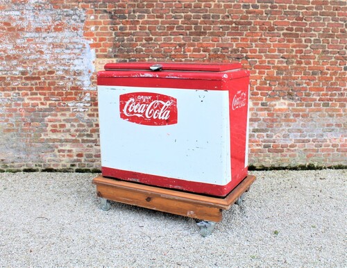 thumbnails bij product vintage Coca-Cola koelkast
