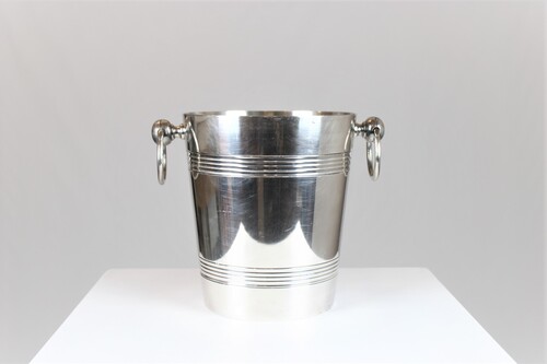 thumbnails bij product silver plated wine bucket