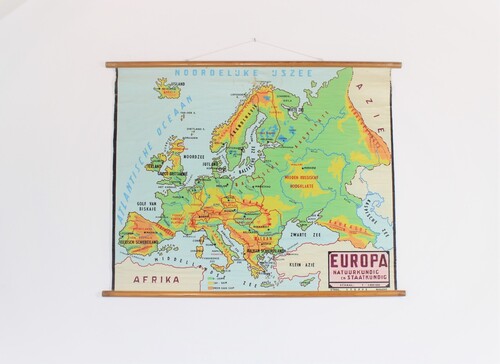 thumbnails bij product Old school map of Europe, 50