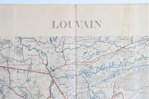 thumbnails bij product old topographic map Leuven, 1907