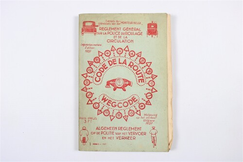 thumbnails bij product Belgian road code, edition 1937