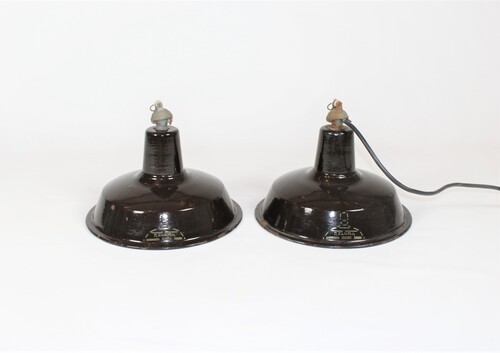 thumbnails bij product industrial enamel lamp 