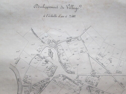 thumbnails bij product antique map of Rijmenam (West, 2)