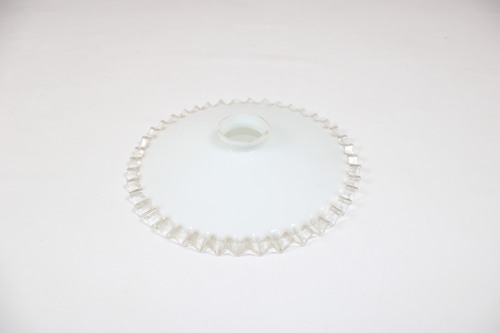 thumbnails bij product old lamp shade in white opaline glass
