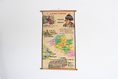 thumbnails bij product Old school map French occupation