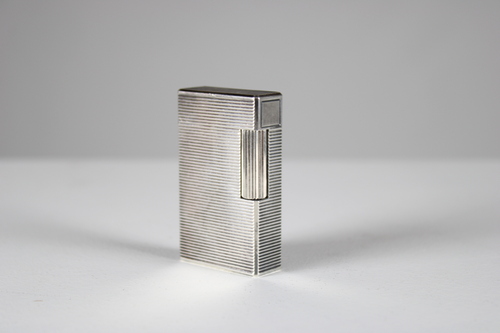 thumbnails bij product silver plated Dupont lighter