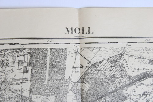 thumbnails bij product old topographic map of Mol, 1915
