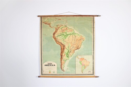thumbnails bij product School map South-America