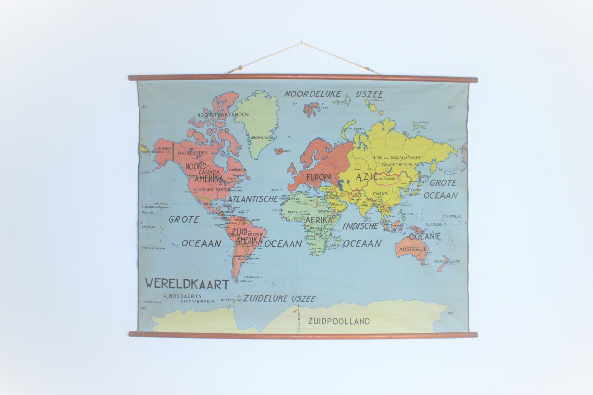 pack Imperial Bedankt Oude wereldkaart · Het huis van mijn moeder
