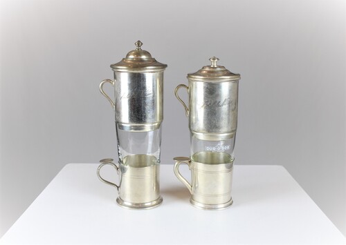 thumbnails bij product silver plated coffee set 