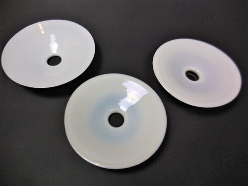thumbnails bij product white opaline lamp shades