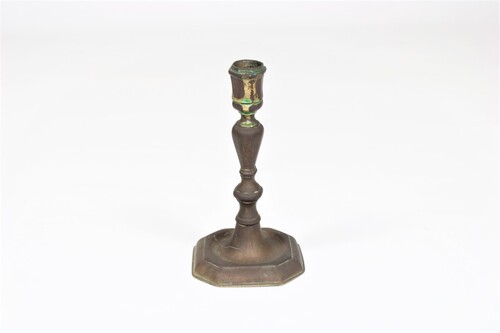 thumbnails bij product bronze candlestick, 19th century