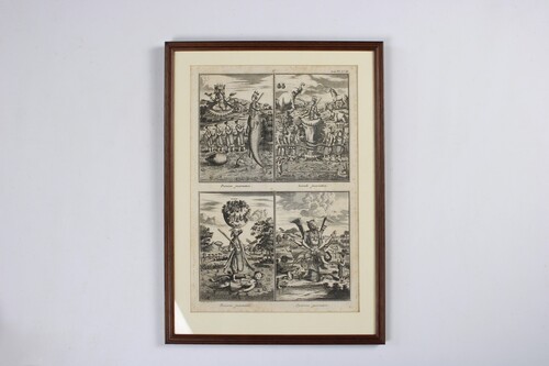 thumbnails bij product incarnaties van Vishnu, B. Picart, 1721