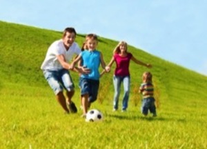 Samen voetballen